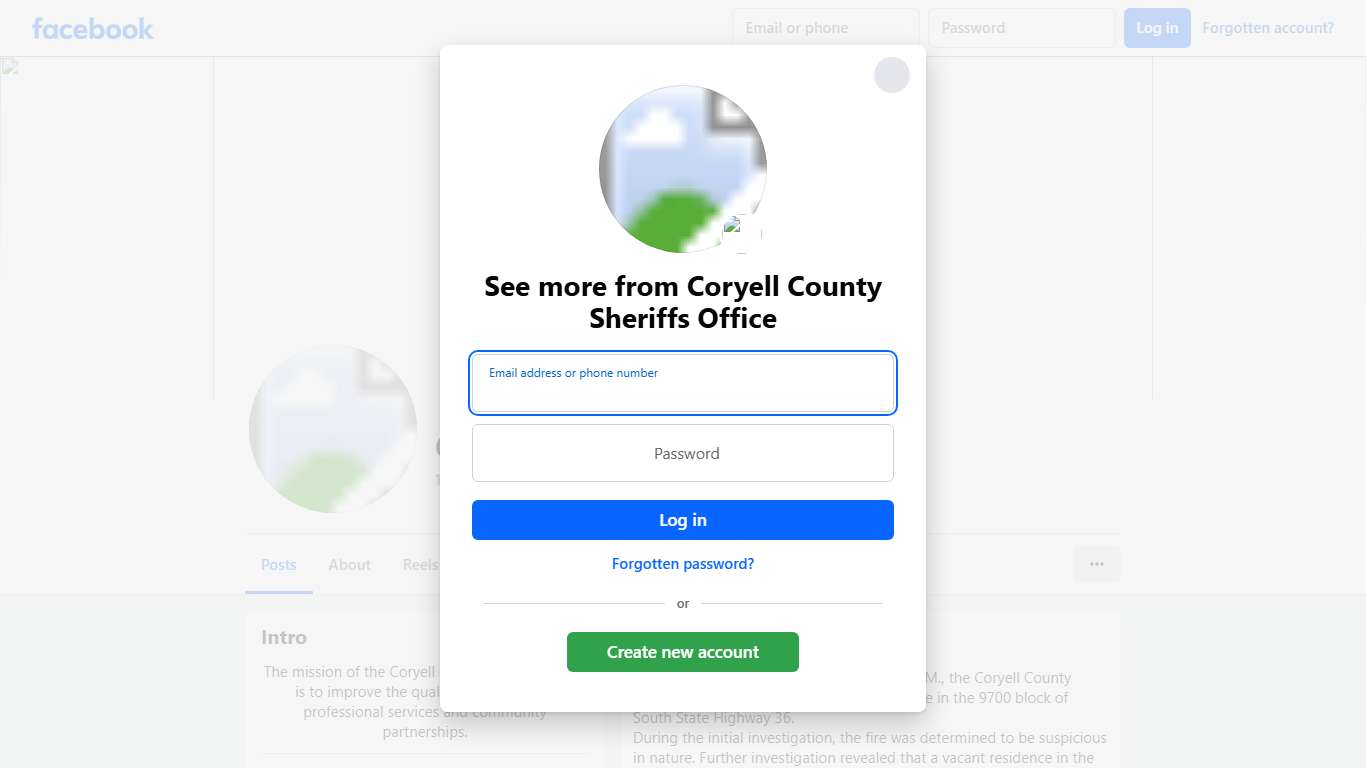 Coryell County Sheriffs Office | Facebook